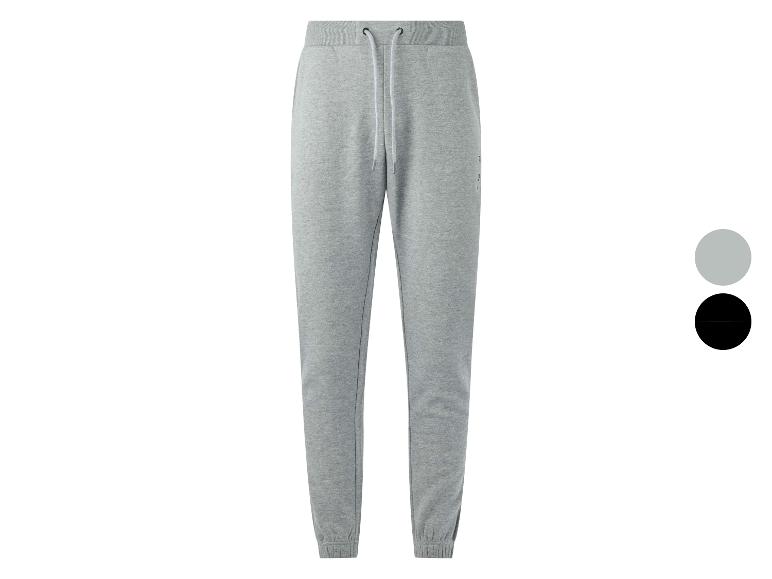 Sivé tepláky so sťahovacou šnúrkou, dostupné v sivej a čiernej farbe.