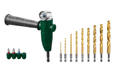 PARKSIDE® Uhlový držiak bitov/Súprava HSS špirálových vrtákov