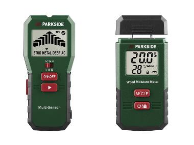PARKSIDE® Multifunkčný detektor PMFD A3/Vlhkomer PFMG A3