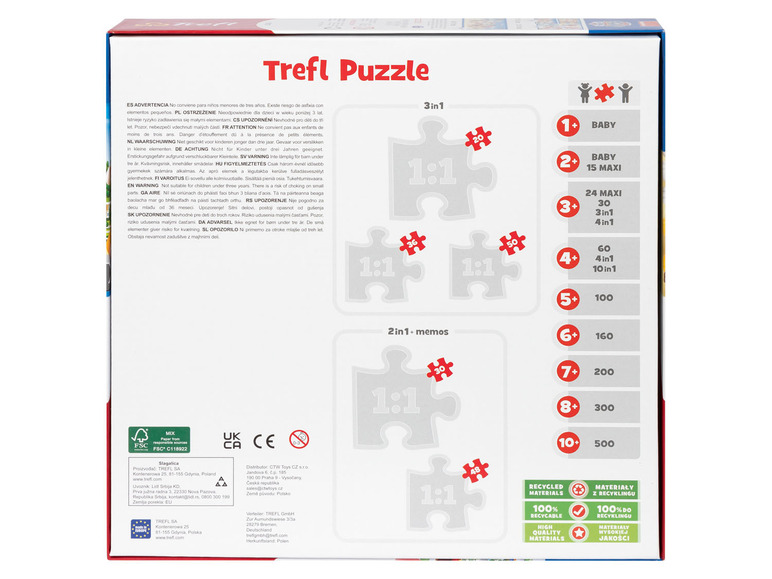 Prejsť na zobrazenie na celú obrazovku: Trefl Puzzle 3 + 1 – obrázok 3
