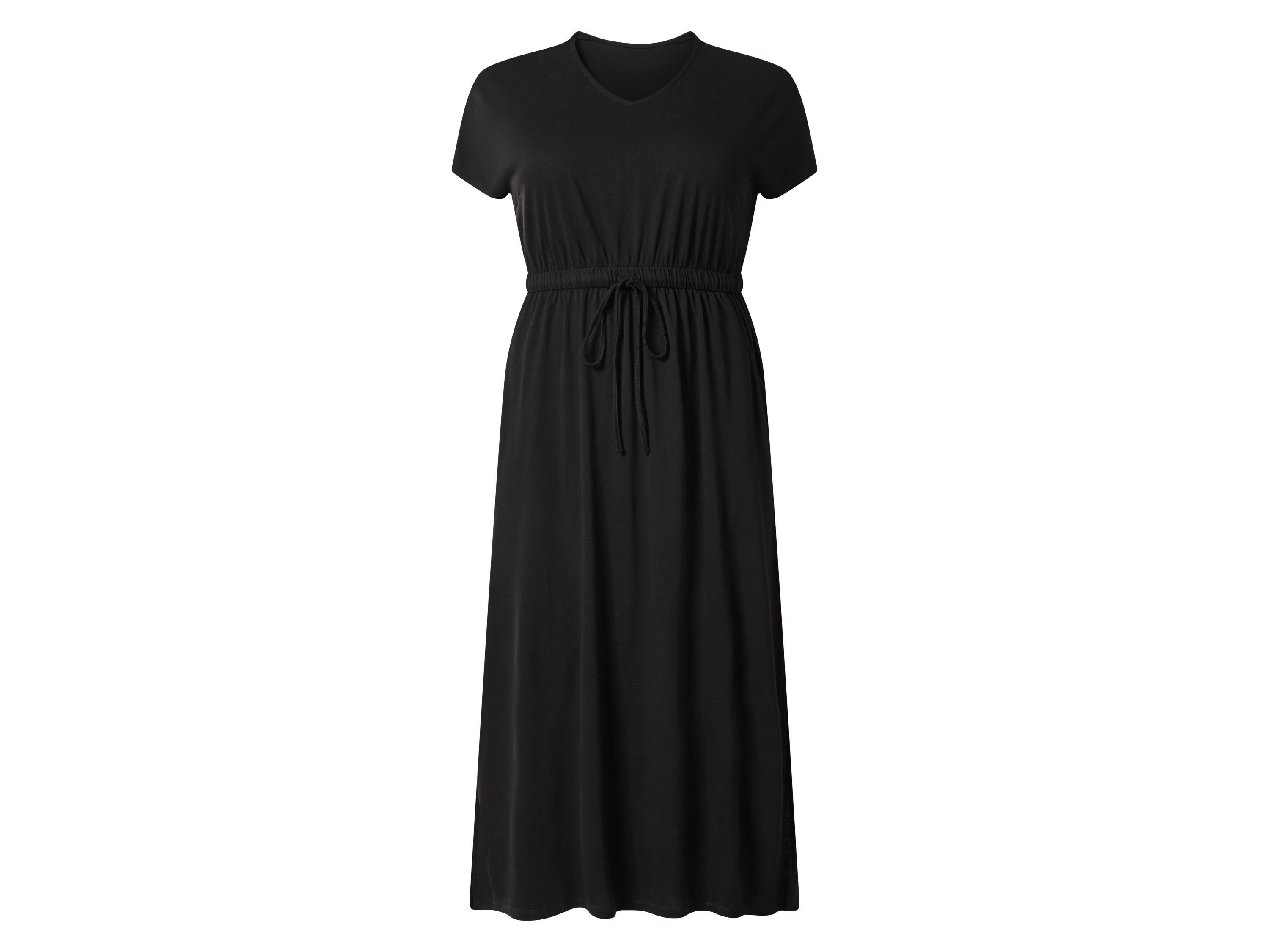 esmara® Dámske maxišaty XXL (čierna, XL (48/50))