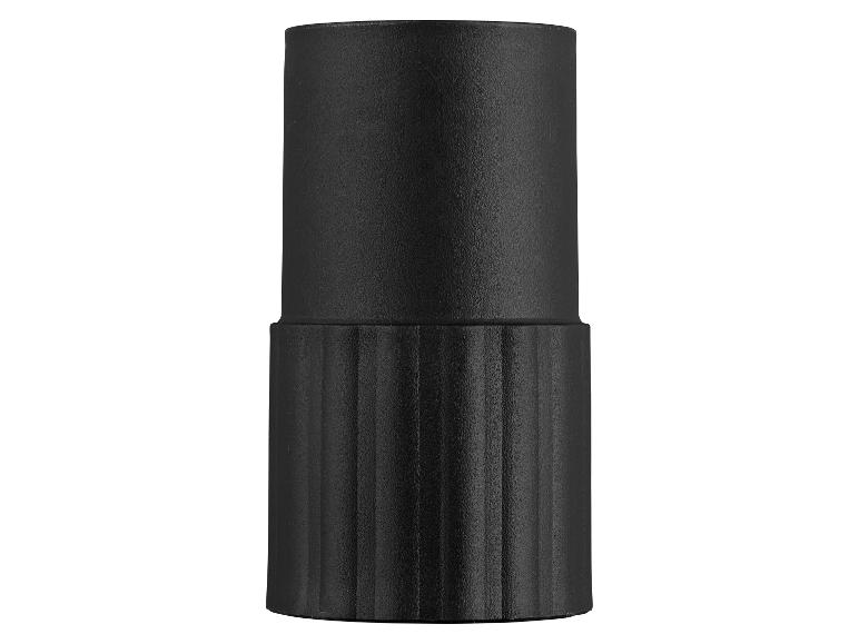 Čierna valcová lampa s ryhovanou základňou