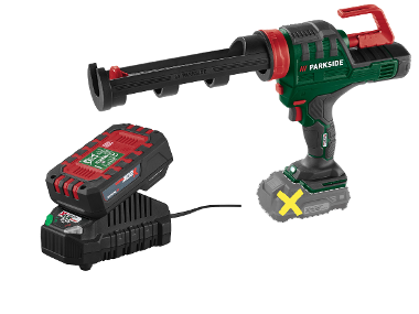 PARKSIDE® Aku pištoľ na kartuše 20 V PKPA 20-Li A2 + Akumulátor 20 V/2 Ah + Nabíjačka 20 V/2,4 A