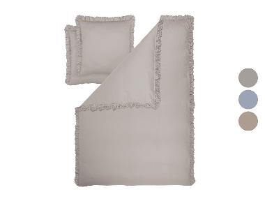 LIVARNO® Posteľná bielizeň zo saténového mikrovlákna, 240 x 220 cm