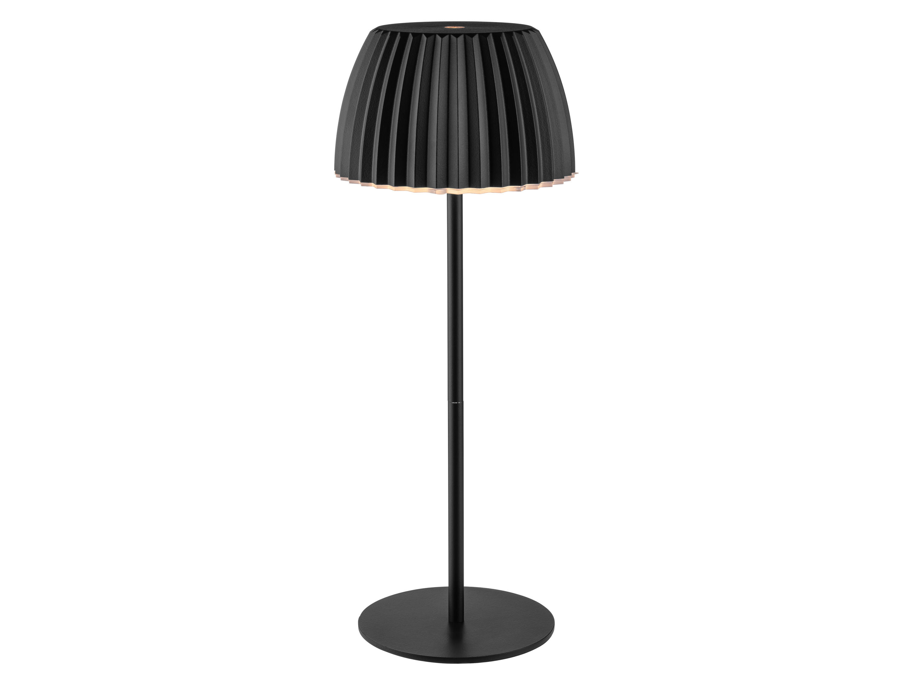 LIVARNO® Aku LED stolná lampa, 38 cm (čierna)