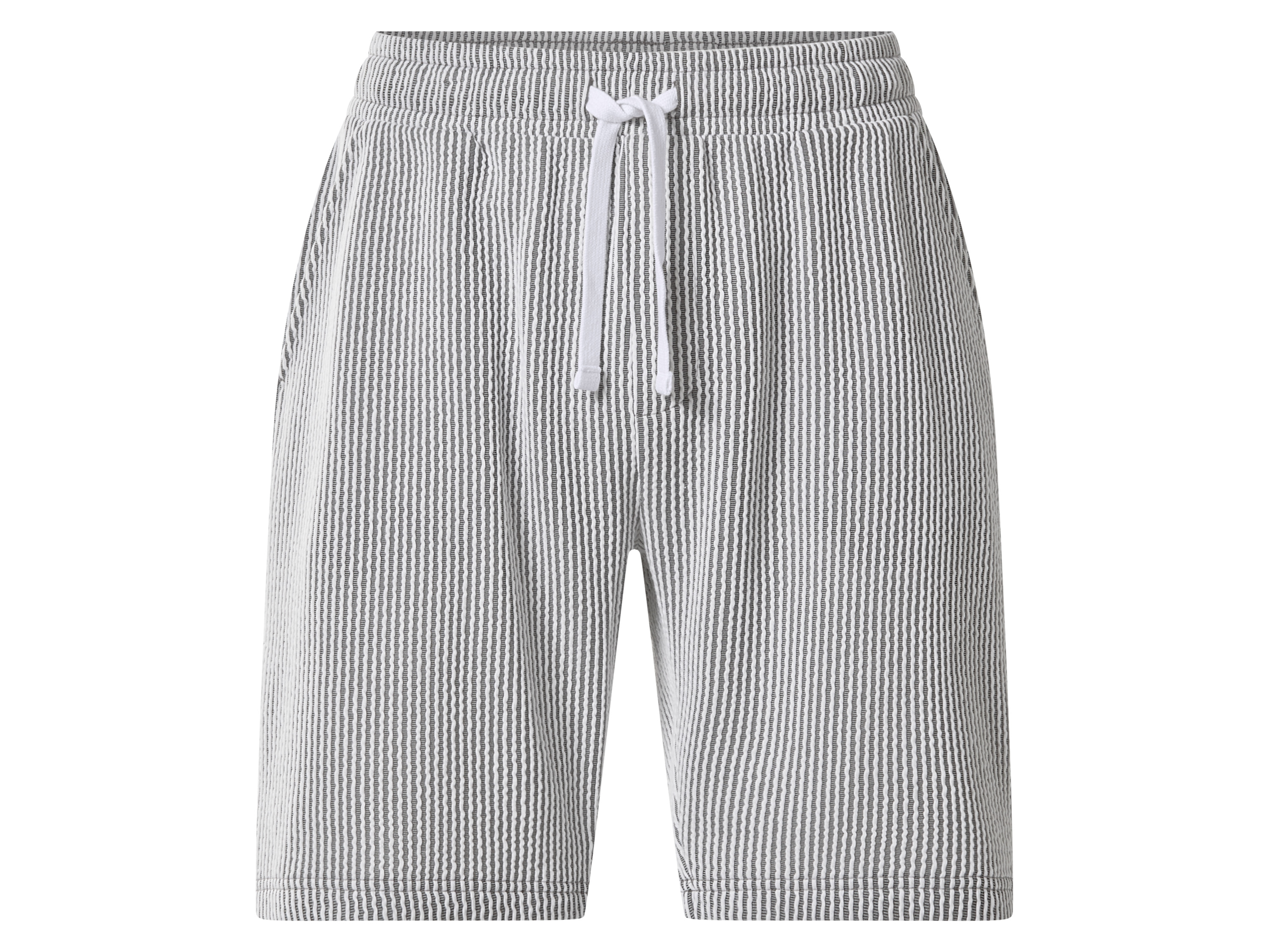 esmara Men Pánske šortky  (čierna/biela, M (48/50))