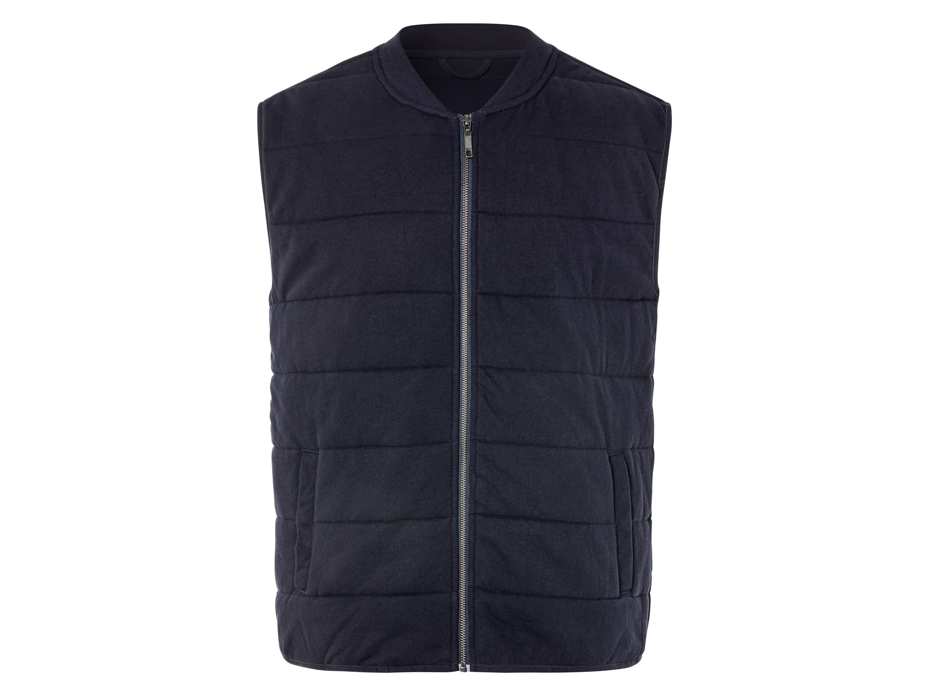 LIVERGY® Pánska prešívaná vesta (navy modrá, L (52/54))