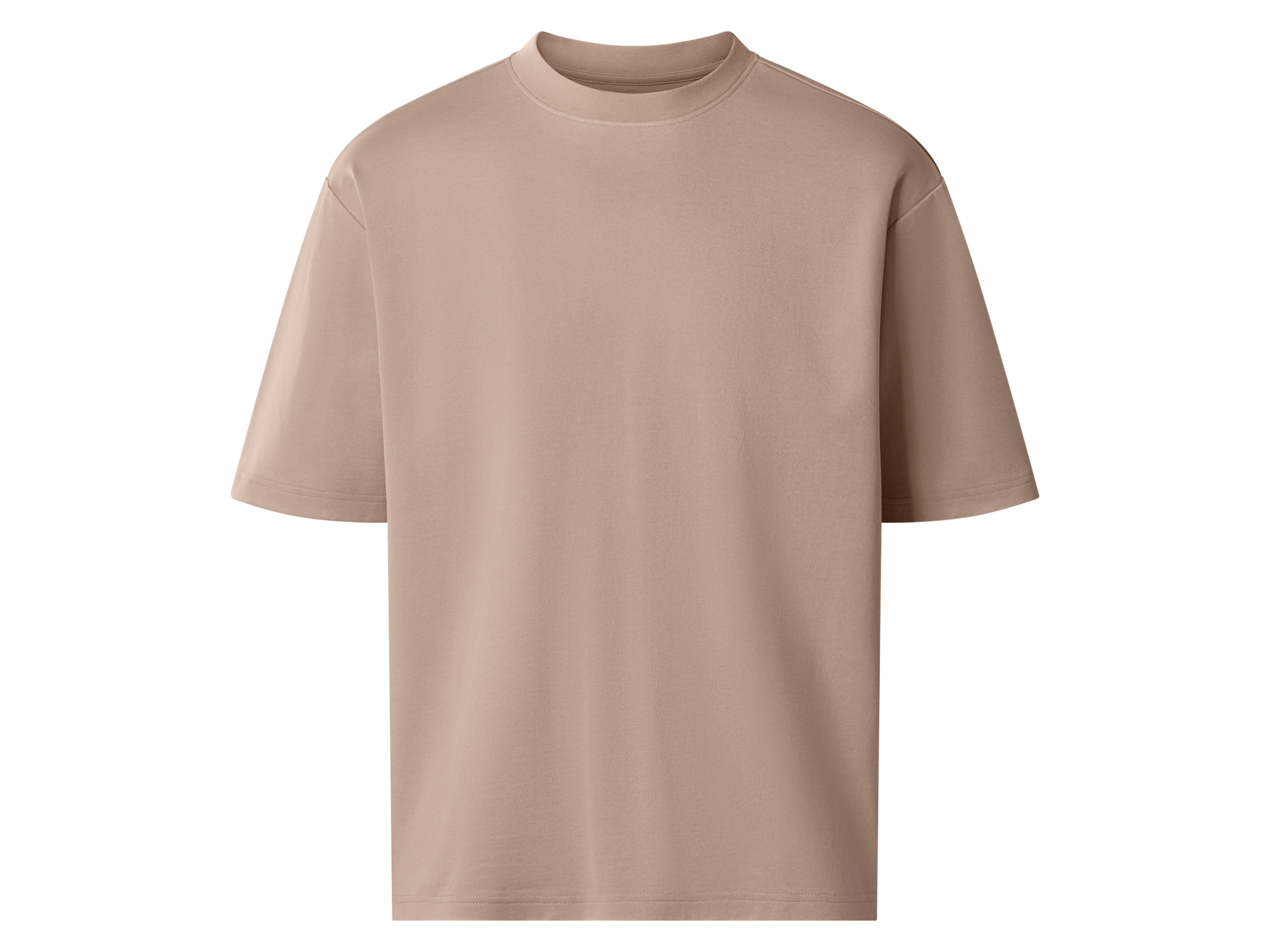 esmara Men Pánske oversize tričko (béžová, S (44/46))