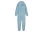 Svetlo modrá onesie s kapucňou.