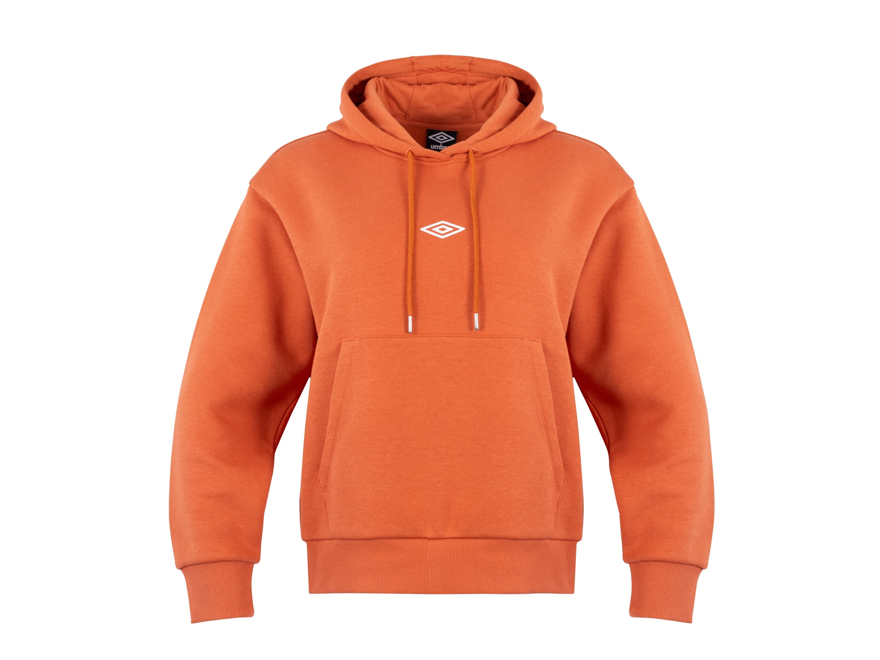UMBRO Dámska mikina s kapucňou (oranžová, L)
