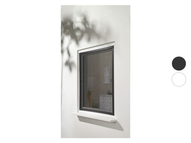 LIVARNO home Extra plochá hliníková sieťka proti hmyzu na okno, 1,3 x 1,5 m