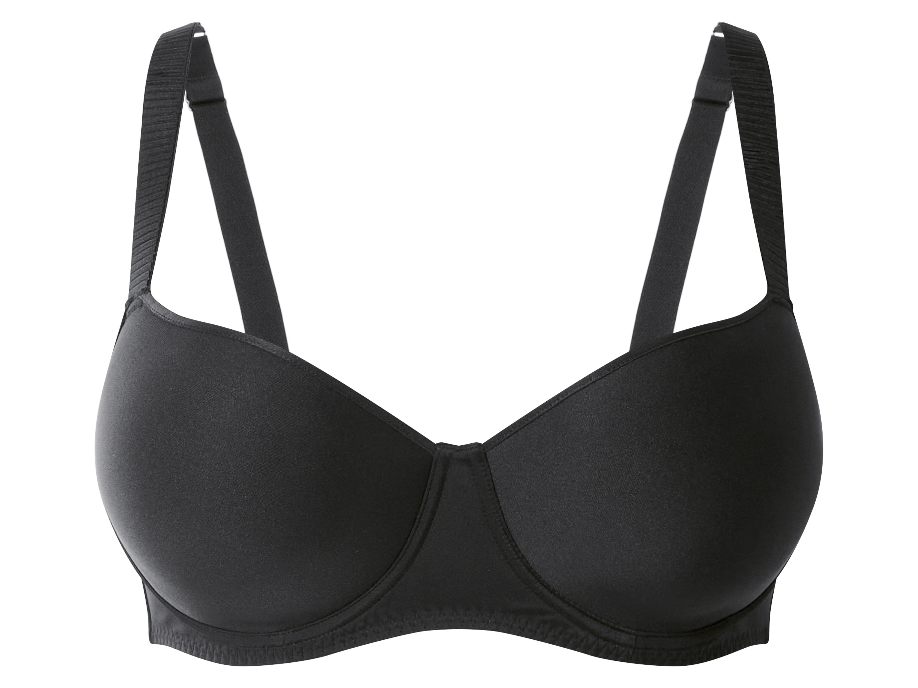 ESMARA® Dámska podprsenka Spacer XXL (čierna, 90C)