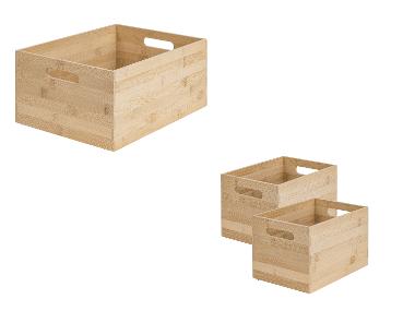 W5 Úložný bambusový box