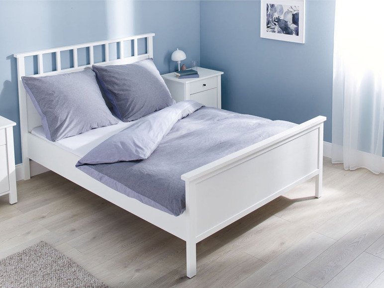 Prejsť na zobrazenie na celú obrazovku: LIVARNO home Rám postele Stockholm, 140 cm, biela farba – obrázok 2