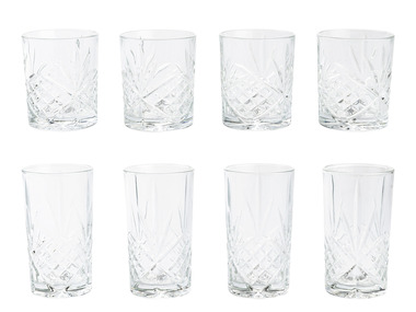 ERNESTO® Poháre na drinky/whiskey, 4 kusy