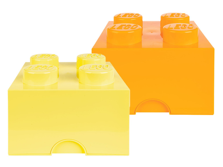 Prejsť na zobrazenie na celú obrazovku: LEGO Úložný box, stohovateľný, 2 x 4 gombíky – obrázok 1