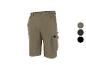 PARKSIDE khaki cargo šortky s elastickým pásom a bočným vreckom.