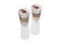 Dva poháre s latte macchiato.