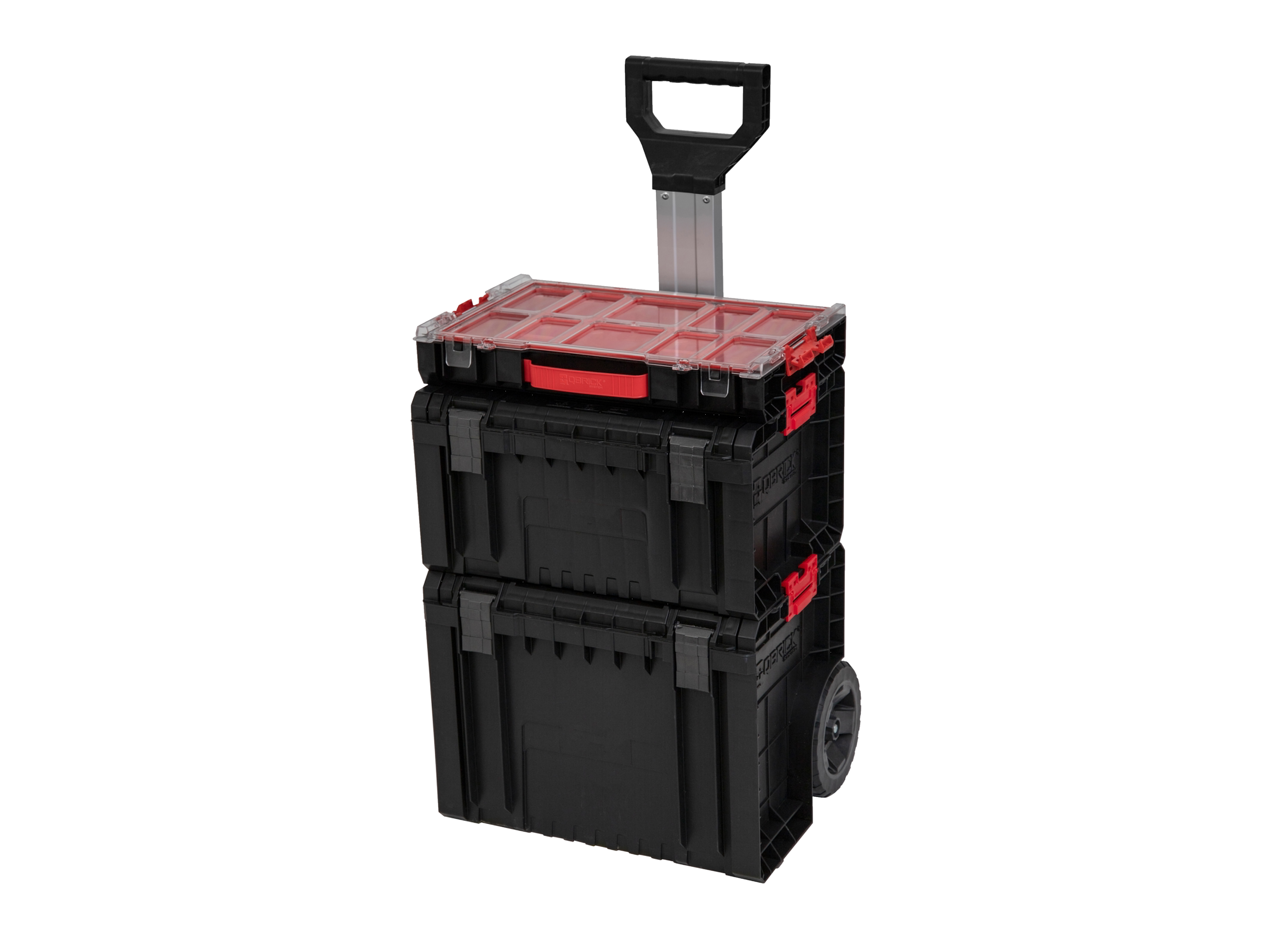 Qbrick System Kufrík na náradie PRO Cart + RRO Toolbox + PRO Organizer 100