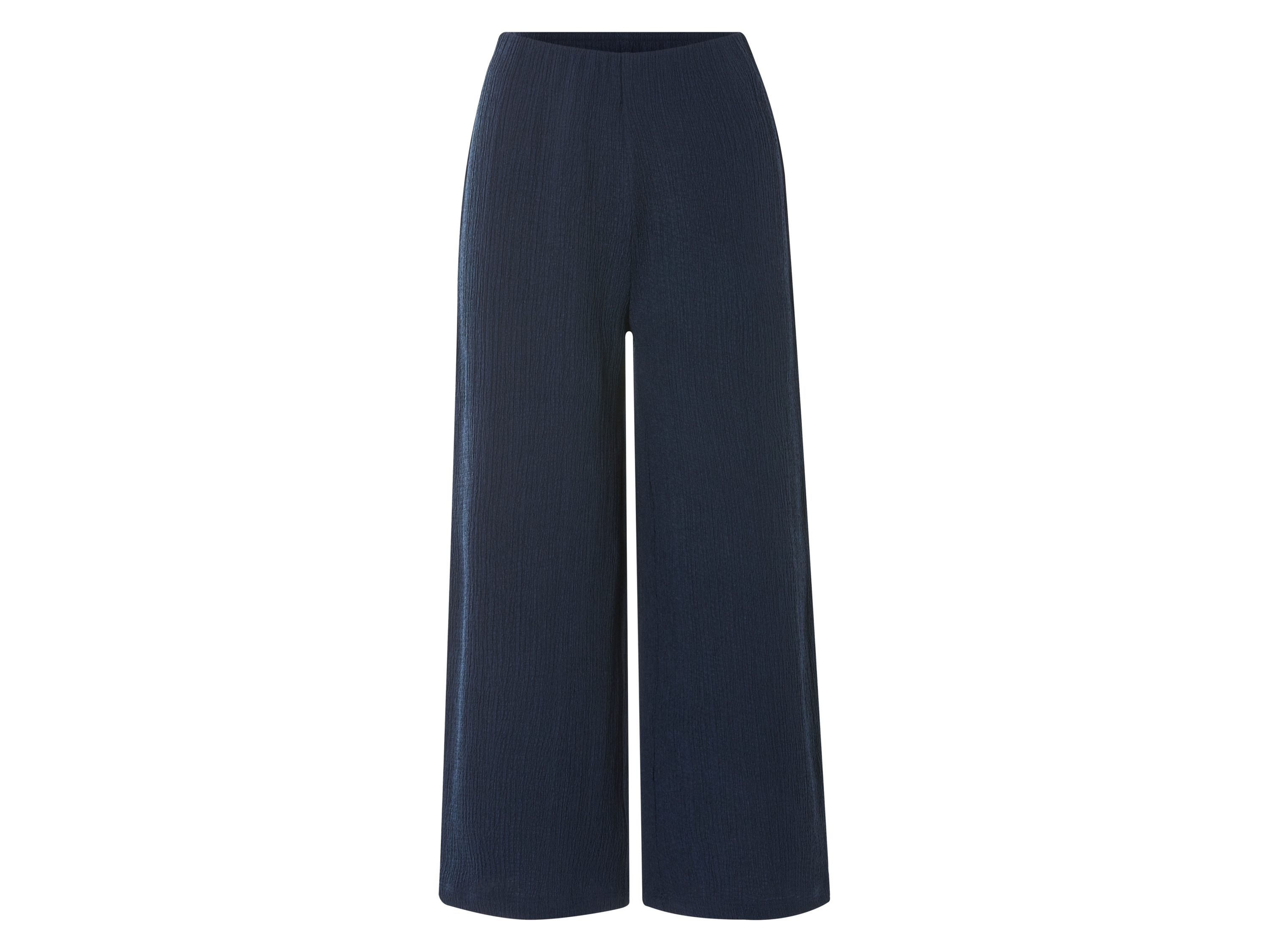 esmara® Dámske nohavice „Wide Leg“ v 7/8 dĺžke (navy modrá, XS (32/34))