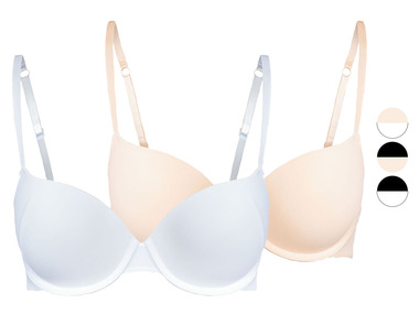 esmara® Dámska Push-up podprsenka, 2 kusy