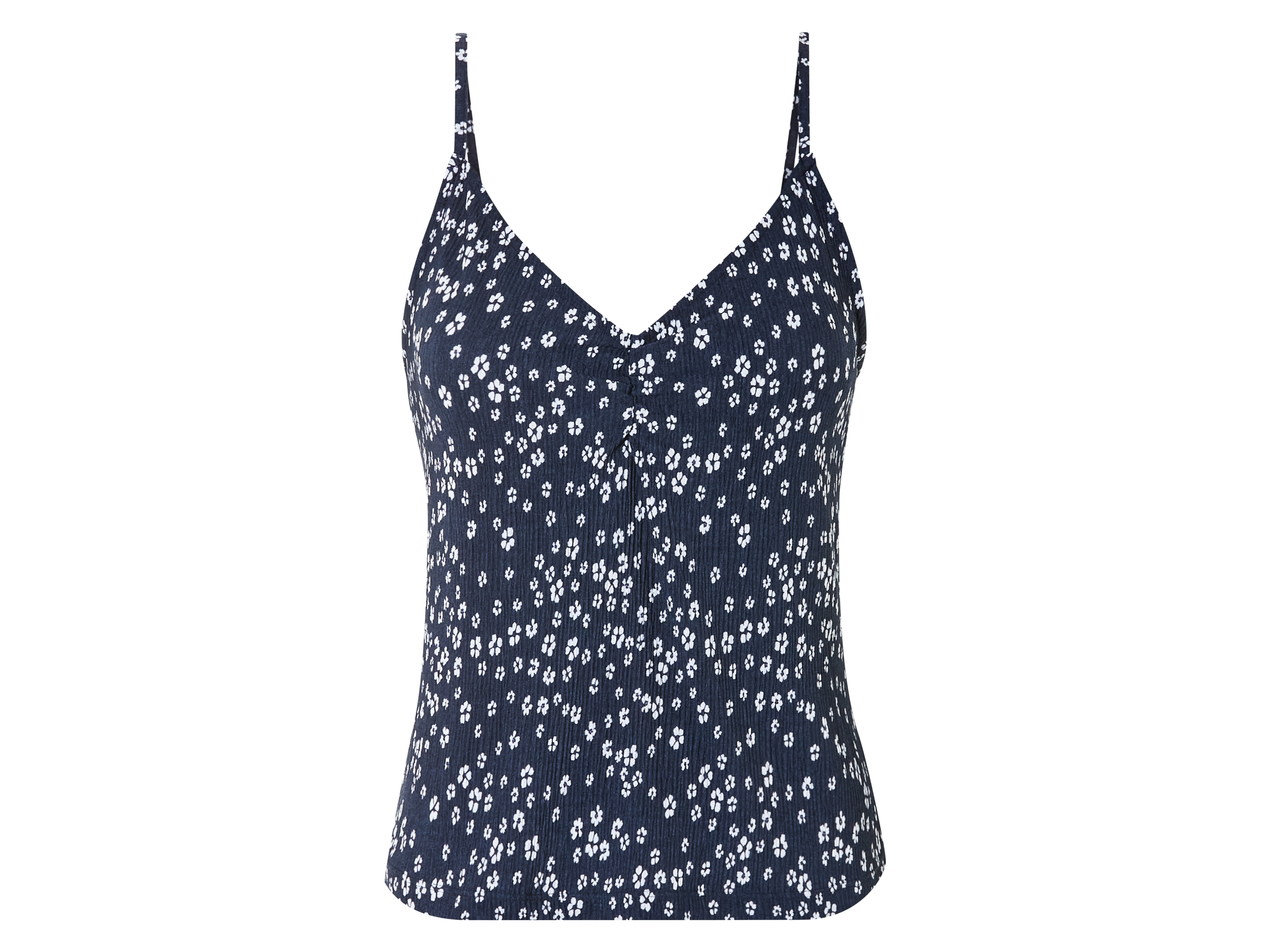 esmara® Dámsky top (navy modrá/biela, XS (32/34))