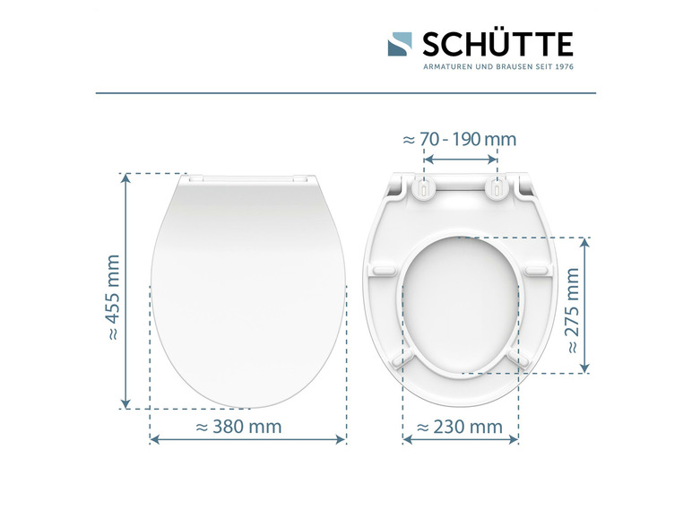 Prejsť na zobrazenie na celú obrazovku: Schütte WC doska SLIM – obrázok 28