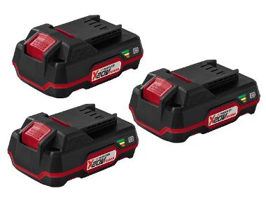 PARKSIDE® Akumulátor 20 V/2 Ah PAP 20 B1, 3 kusy