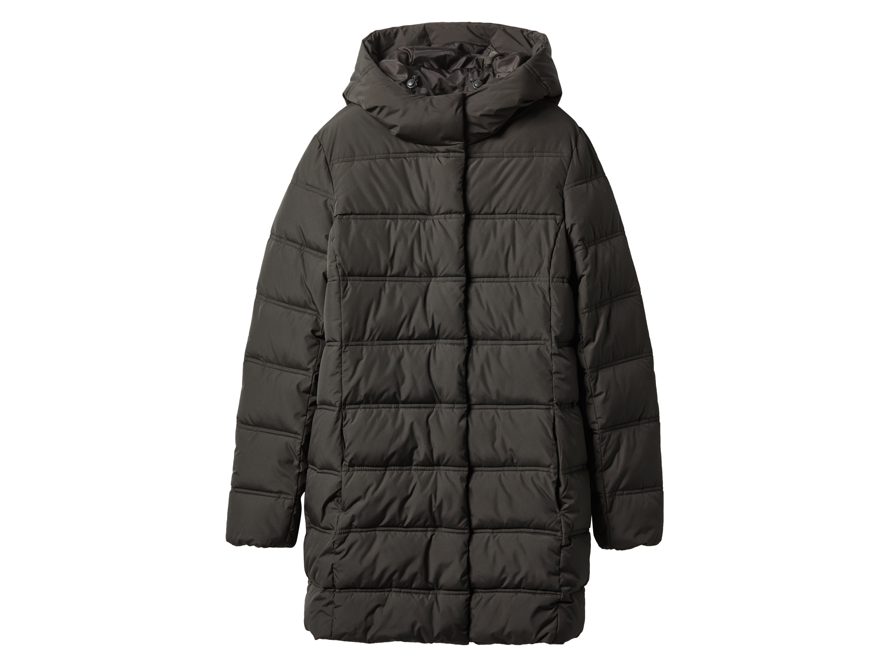 esmara® Dámsky prešívaný termokabát (kaki, XL (48/50))
