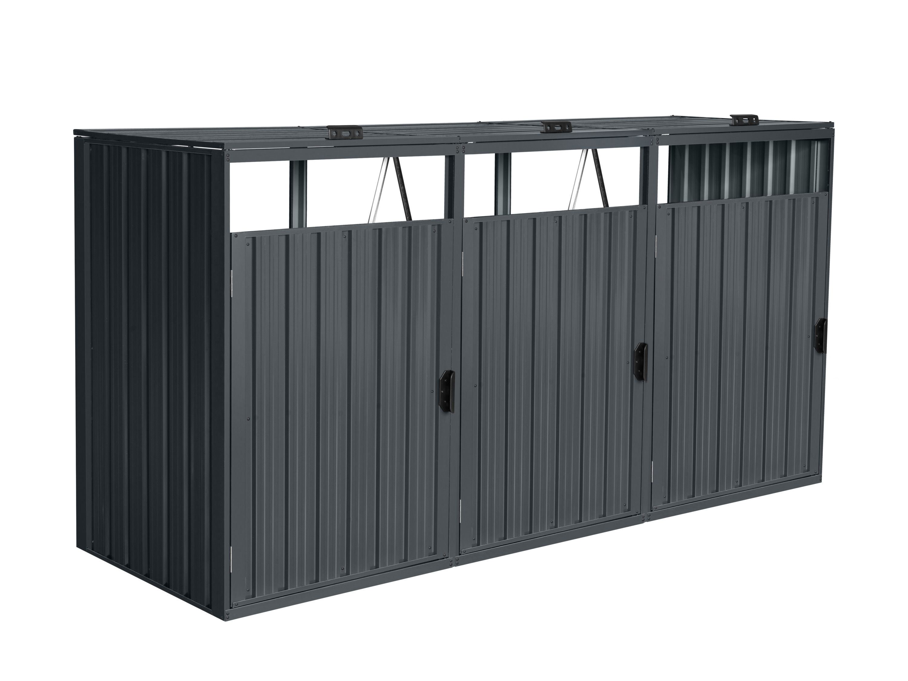 HOME DELUXE Box na odpadkový kôš CUBO (3 x 240 l)
