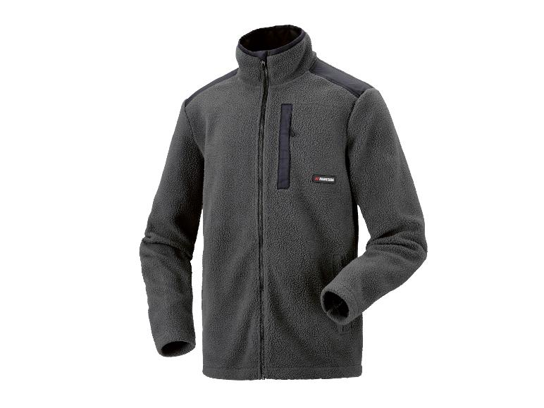 Parkside® Pánska bunda z umelej jahňacej kože (sivá, L (52/54))