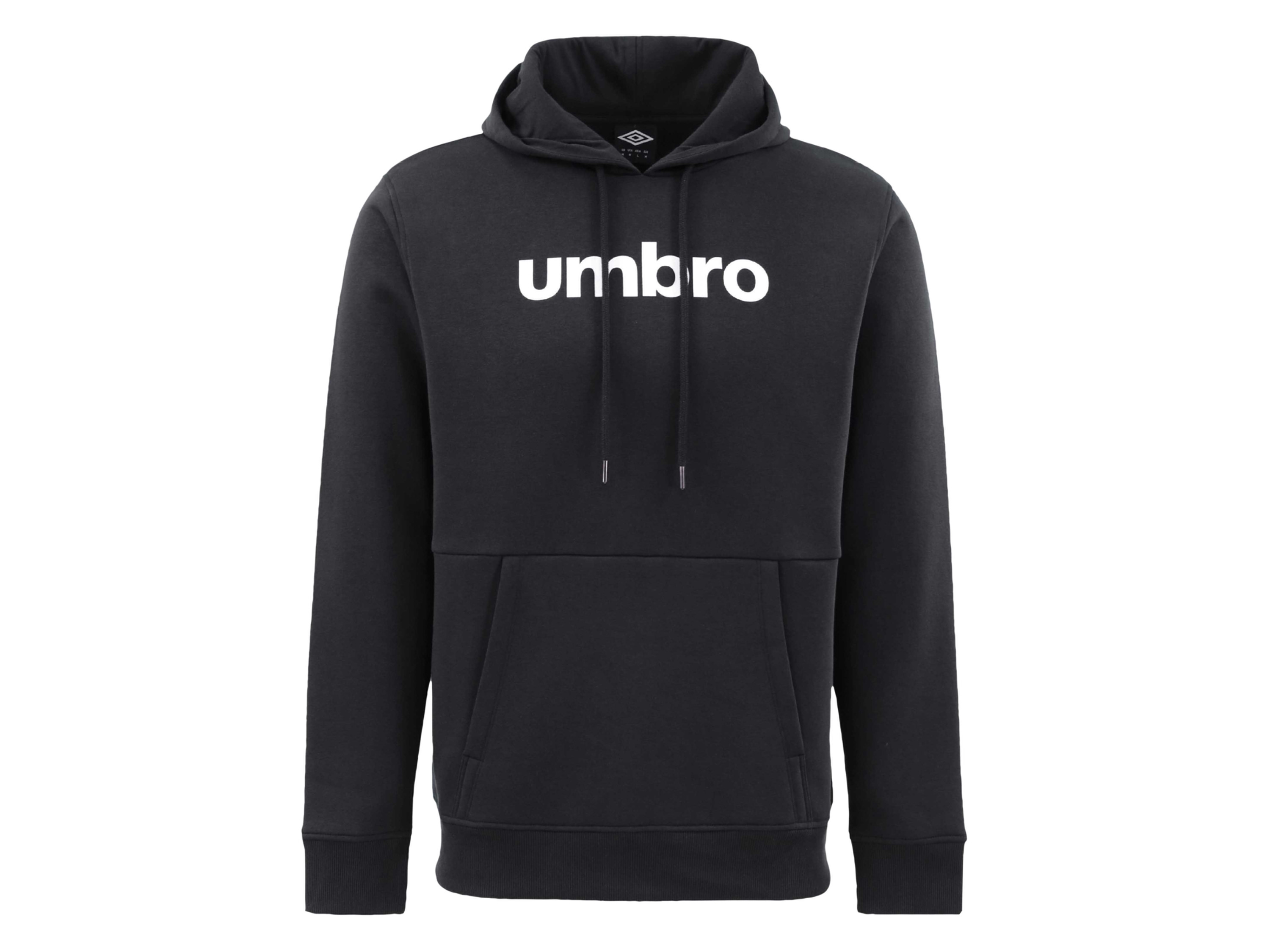 UMBRO Pánska mikina s kapucňou (čierna, L)