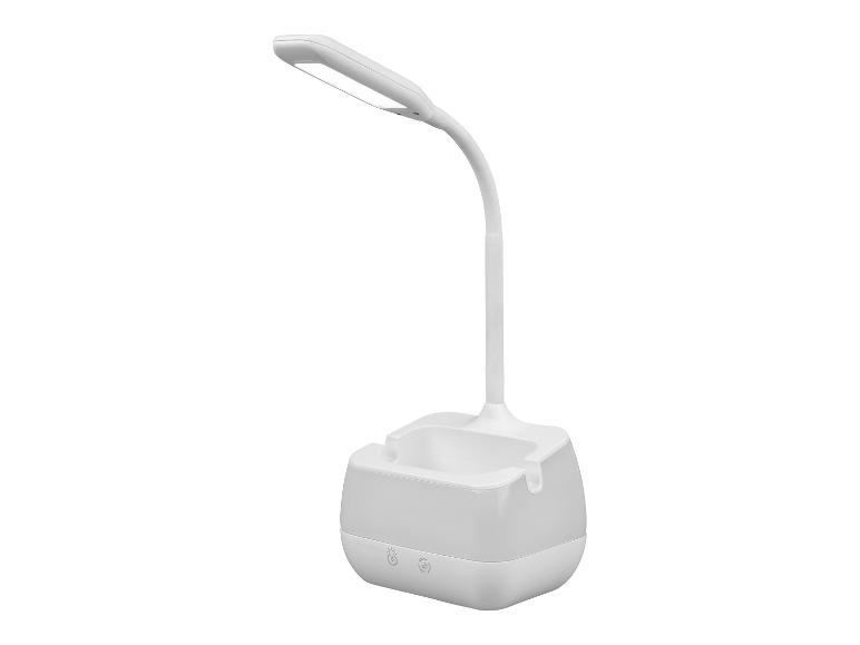 Livarno home Aku stolová lampa (biela)