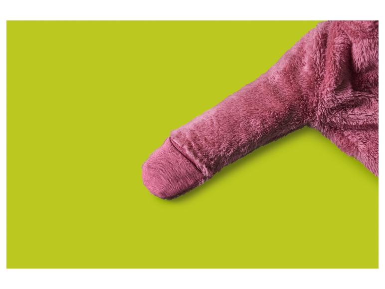 lupilu® Detský plyšový overal pre bábätká (bledoružová, 86/92)