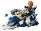 LEGO Star Wars hviezdna loď s minifigúrkou Plo Koona a astromech droidom.