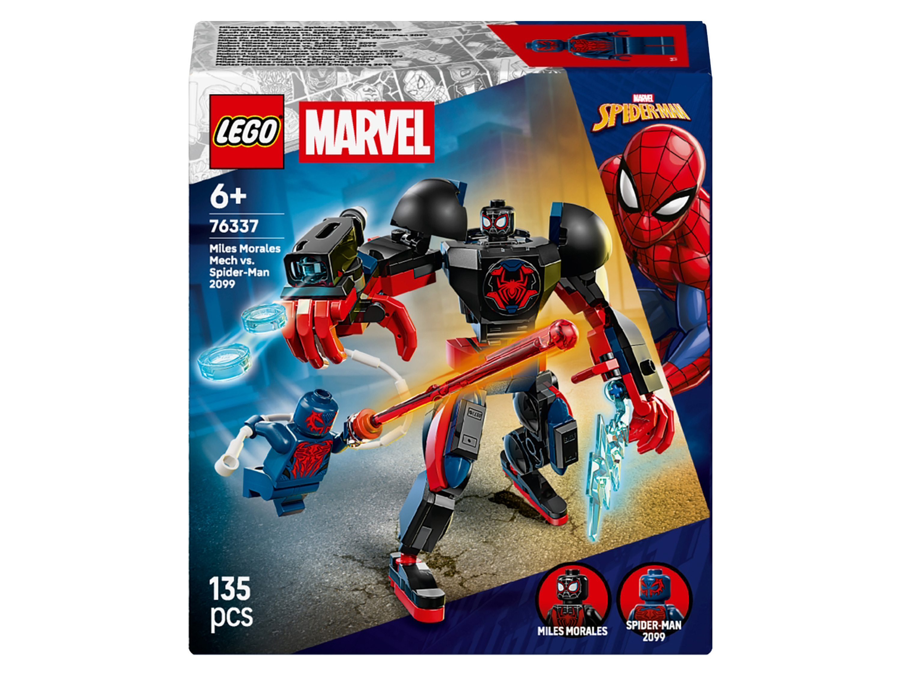 LEGO® Marvel Super Heroes 76337 Robot Milesa Moralesa vs. Spider-Man 2099