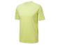 Svetlozelené krátke tričko, športový štýl.