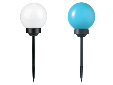 LIVARNO home Solárne guľové LED svietidlo, Ø 15 cm