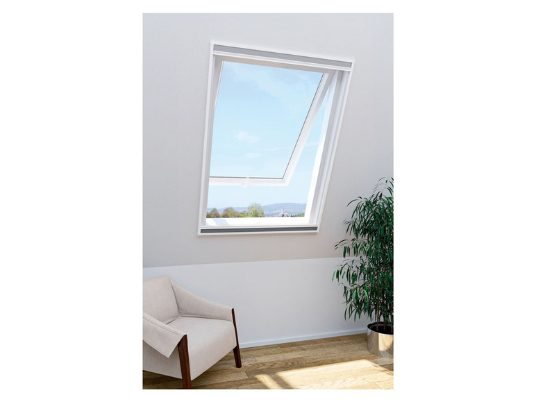 Prejsť na zobrazenie na celú obrazovku: LIVARNO home Slnečná clona/sieťka proti hmyzu na strešné okno, 110 x 116 cm – obrázok 3