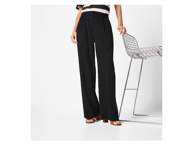 esmara® Dámske nohavice „Wide-Leg“ (čierna, M)
