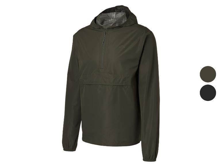 Regatta bunda s kapucňou v olivovo zelenej a čiernej farbe.
