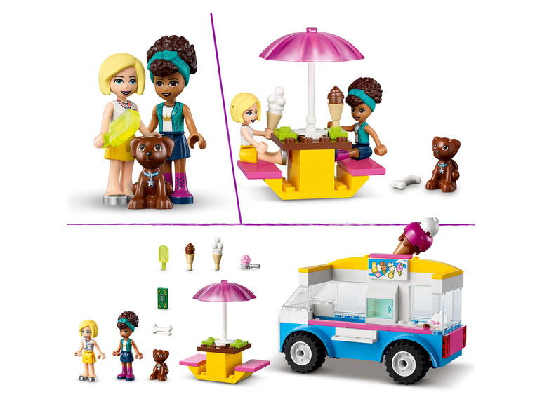 Prejsť na zobrazenie na celú obrazovku: LEGO® Friends 41715 Zmrzlinárska dodávka – obrázok 3