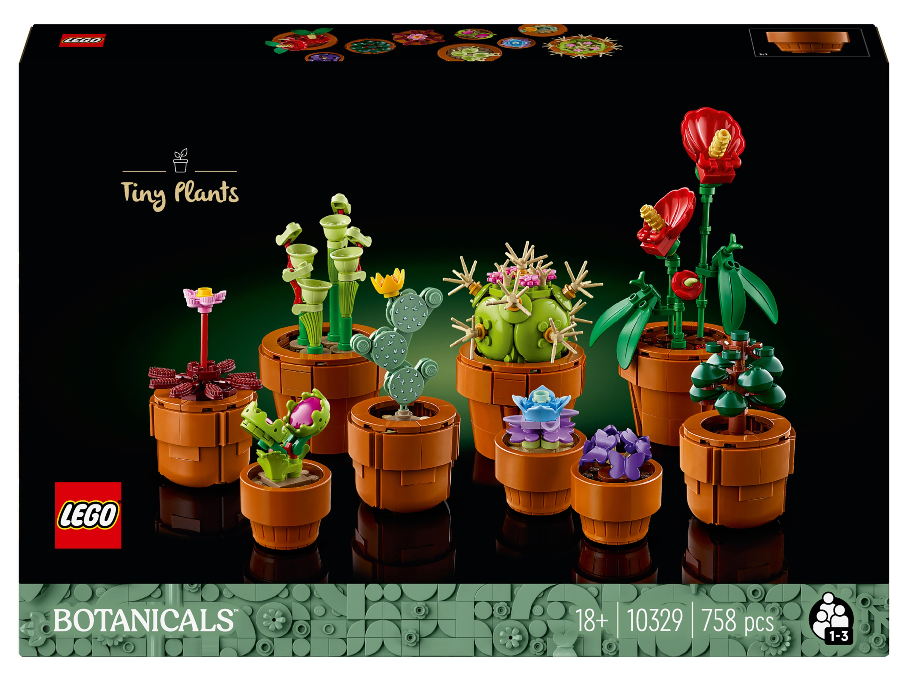 LEGO 10329 Miniatúrne rastliny