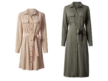 esmara® Dámske košeľové šaty