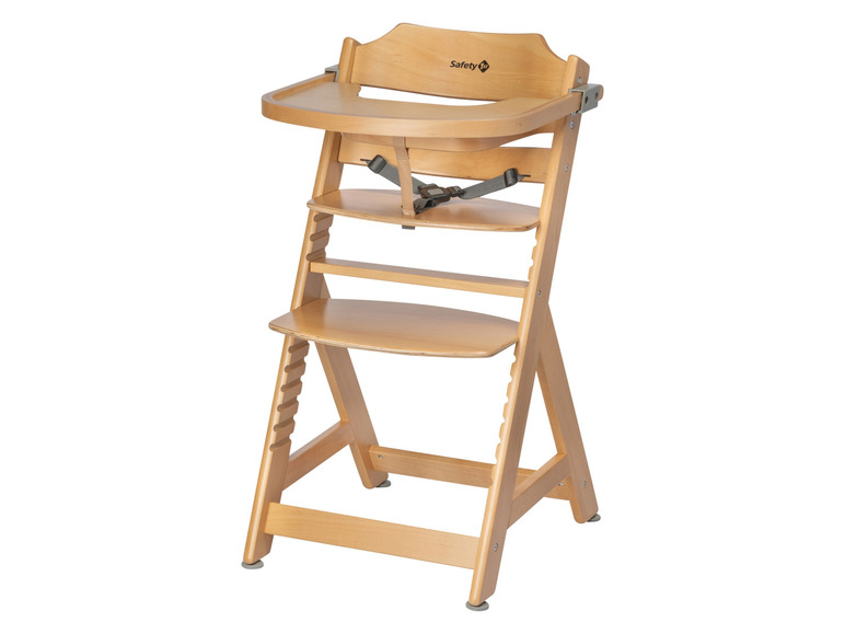 Drevená stolička pre deti s doskou na stolovanie, značky Safety 1st.