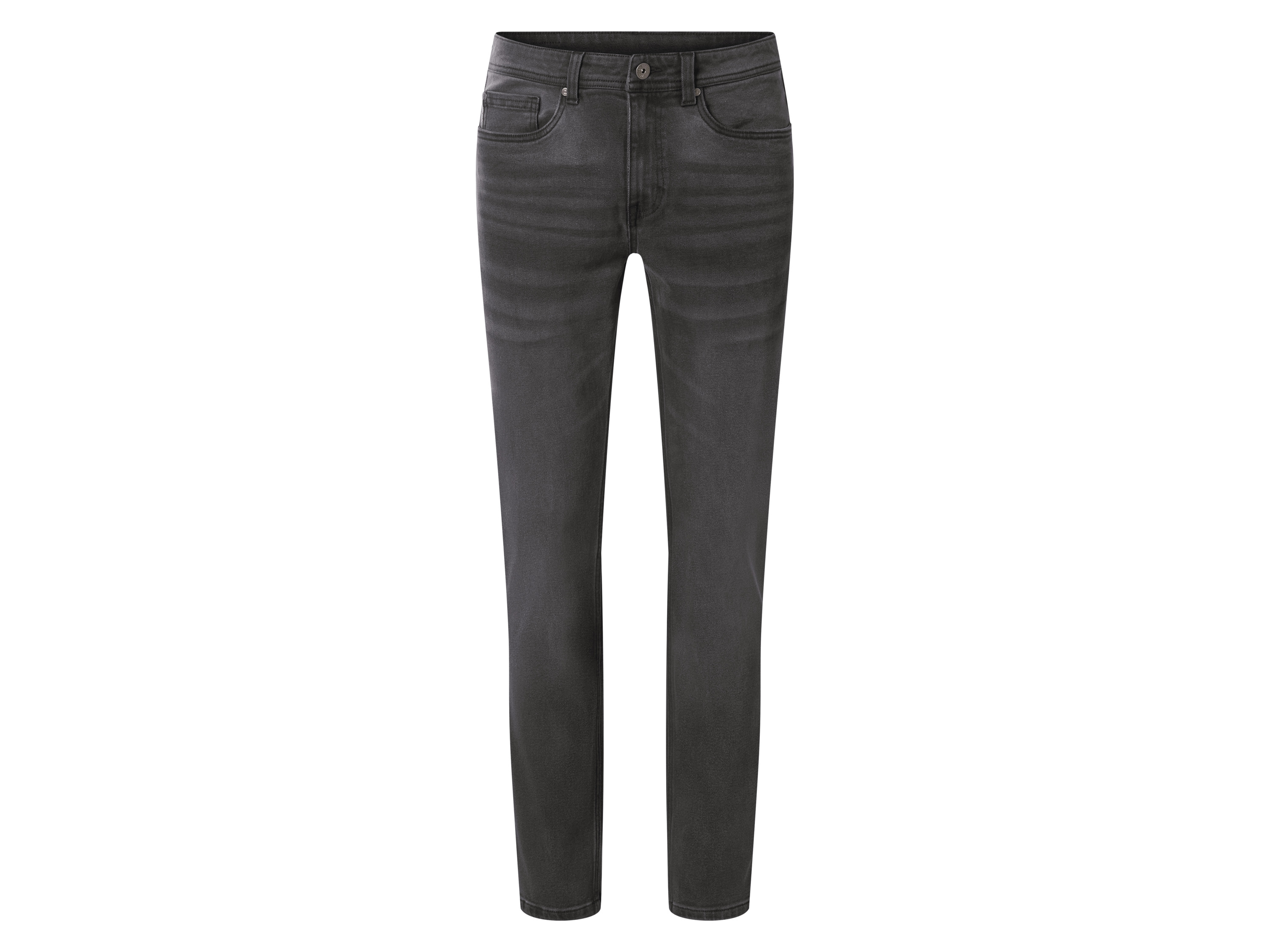 esmara Men Pánske rifle „Slim Fit" Premium  (čierna, 48 (32/32))