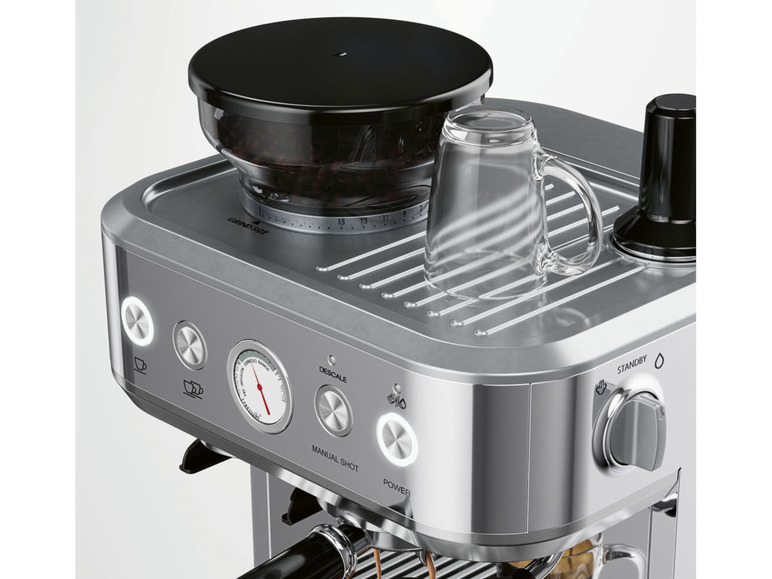 Prejsť na zobrazenie na celú obrazovku: SILVERCREST® KITCHEN TOOLS Profesionálny espresso kávovar s integrovaným mlynčekom SSMP 1770 A2 – obrázok 7
