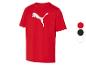 Červené Puma tričko s bielym logom.