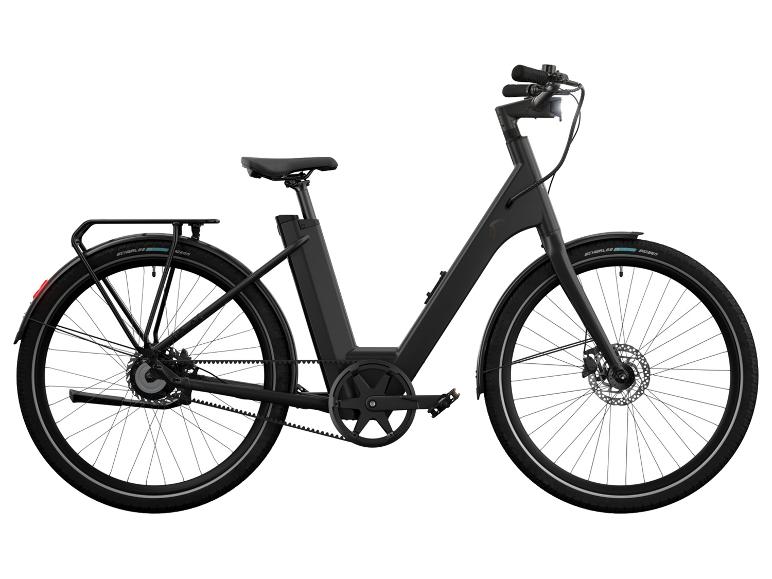 Crivit Mestský elektrobicykel Y.3 Belt Drive (čierna)
