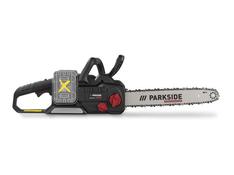 Prejsť na zobrazenie na celú obrazovku: PARKSIDE PERFORMANCE® Aku reťazová píla PPKSA 40-Li A1 – bez akumulátora – obrázok 3